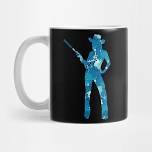 Cowgirl Posing With Gun Cool Magical Vivid Design Mug